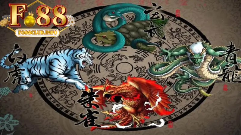 Tứ Đại Thần Thú là bộ môn nổ hũ Fo88 rất được yêu thích