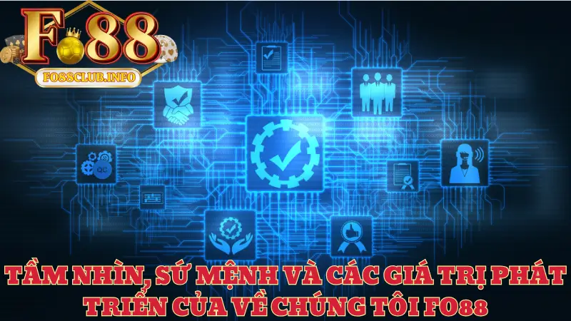 Tầm nhìn, sứ mệnh và các giá trị phát triển của về chúng tôi Fo88